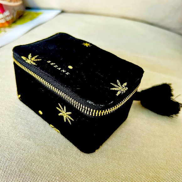 Sezane Bags Sezane Velvet Jewelry Case Poshmark